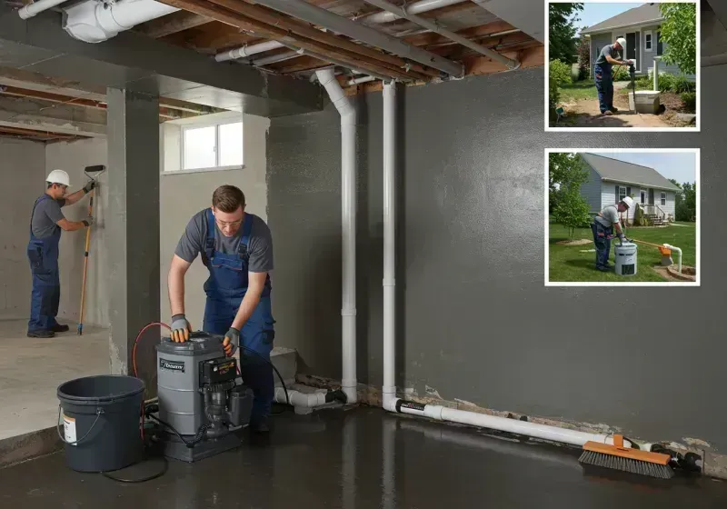 Basement Waterproofing and Flood Prevention process in Sibley County, MN